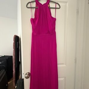 Banana Republic Vibrant Pink Maxi Dress